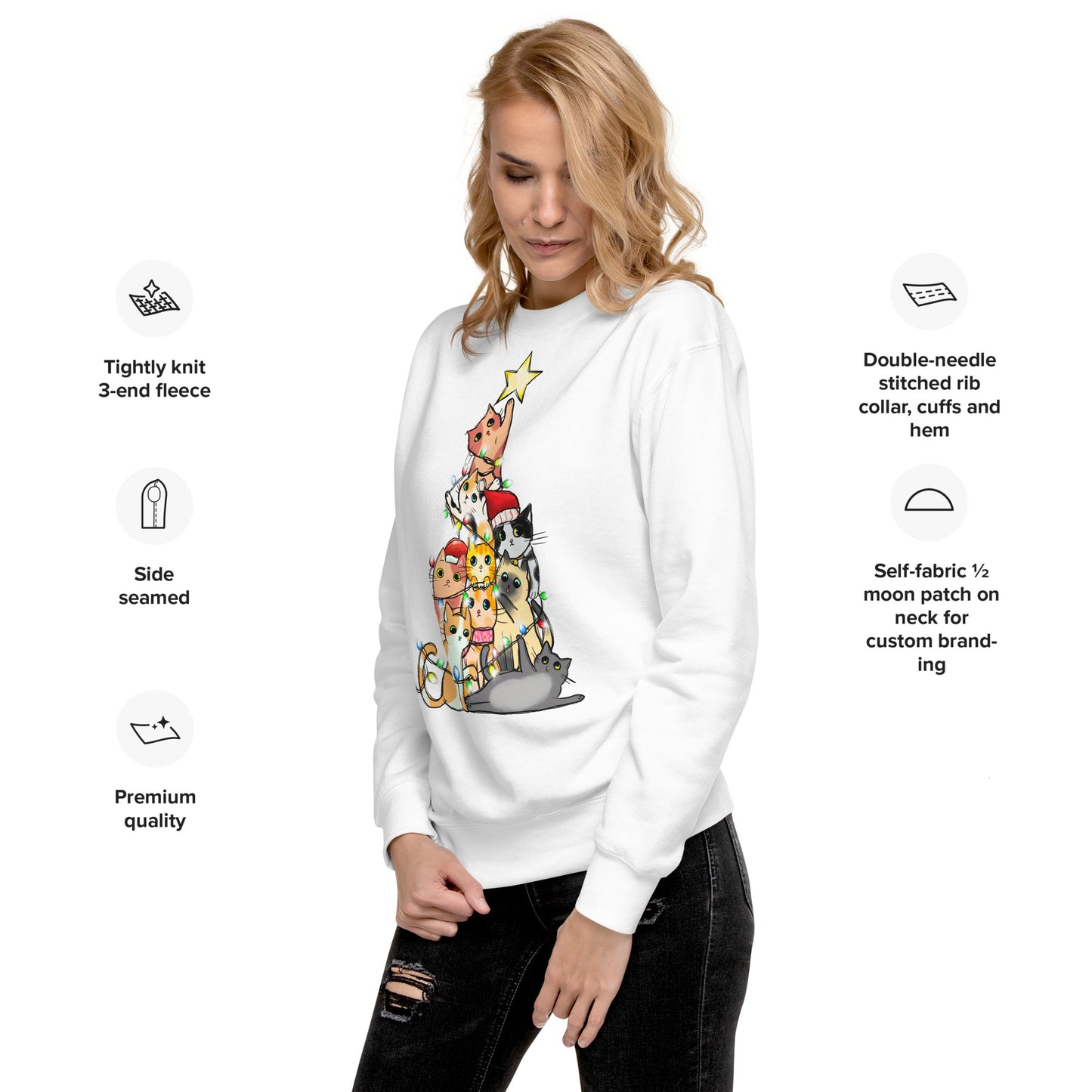 Merry Catmas Sweatshirt