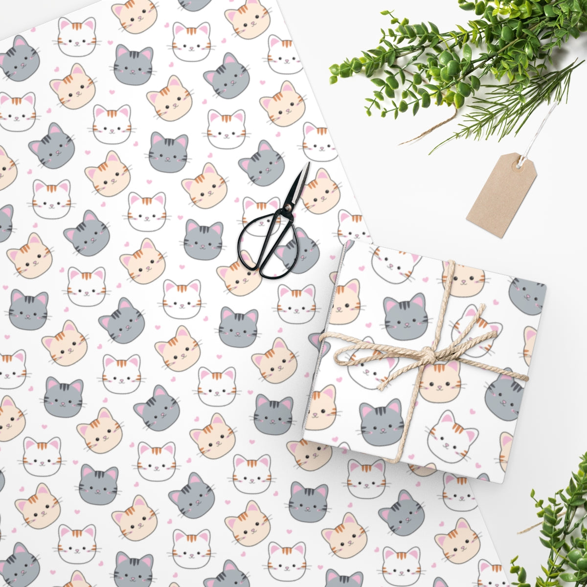 Kitty Kat Wrapping Paper