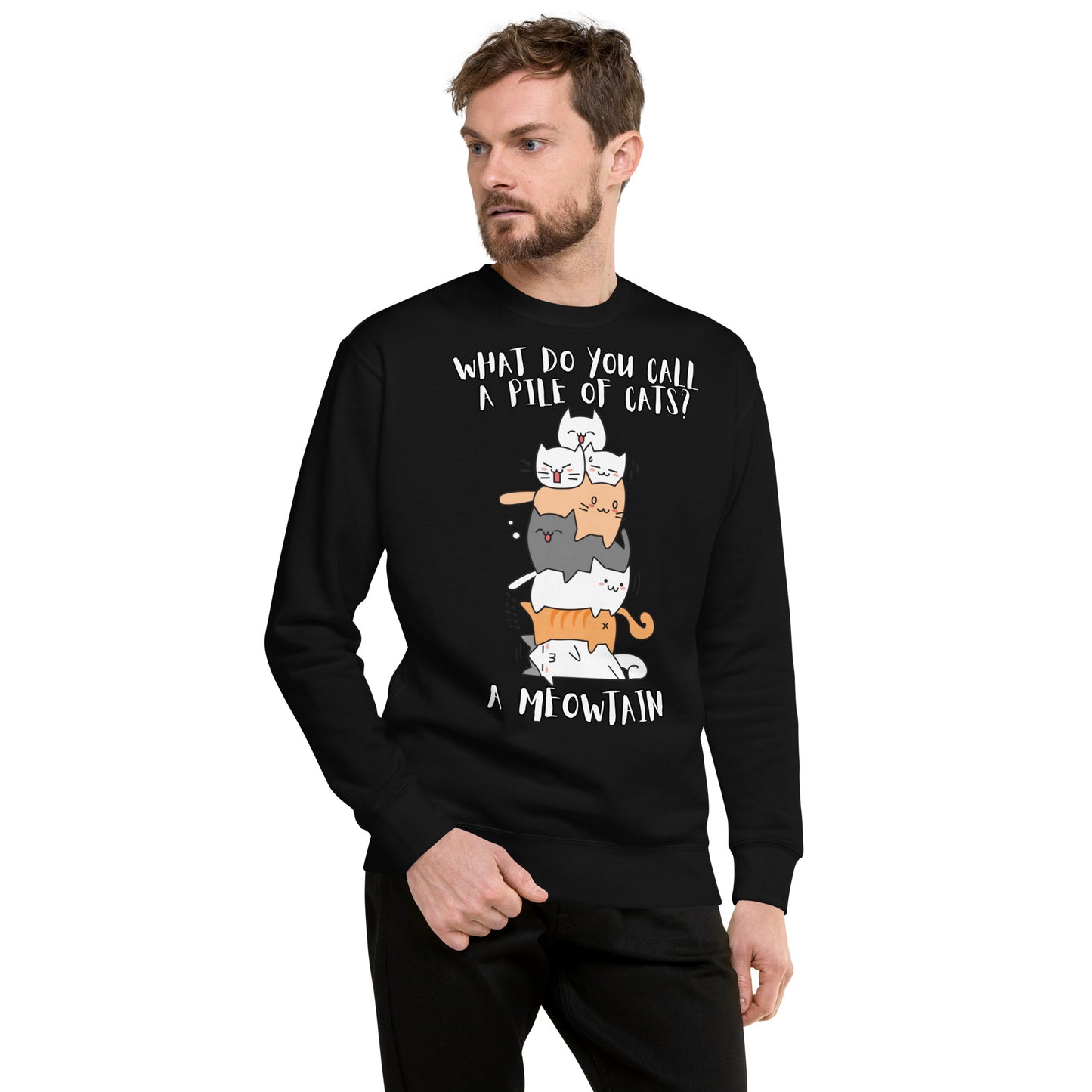 Premium Meowtain Sweatshirt