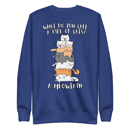 Premium Meowtain Sweatshirt