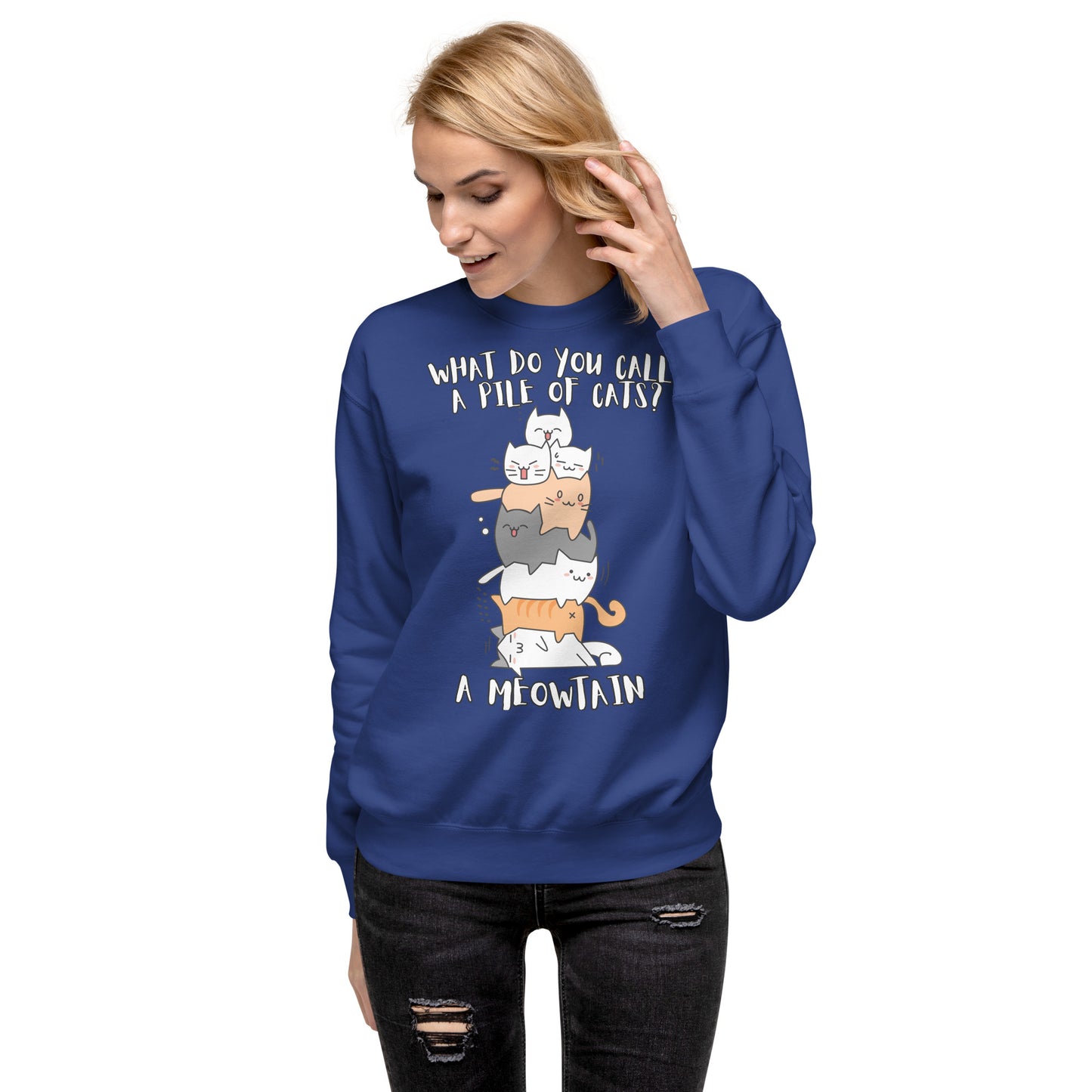 Premium Meowtain Sweatshirt