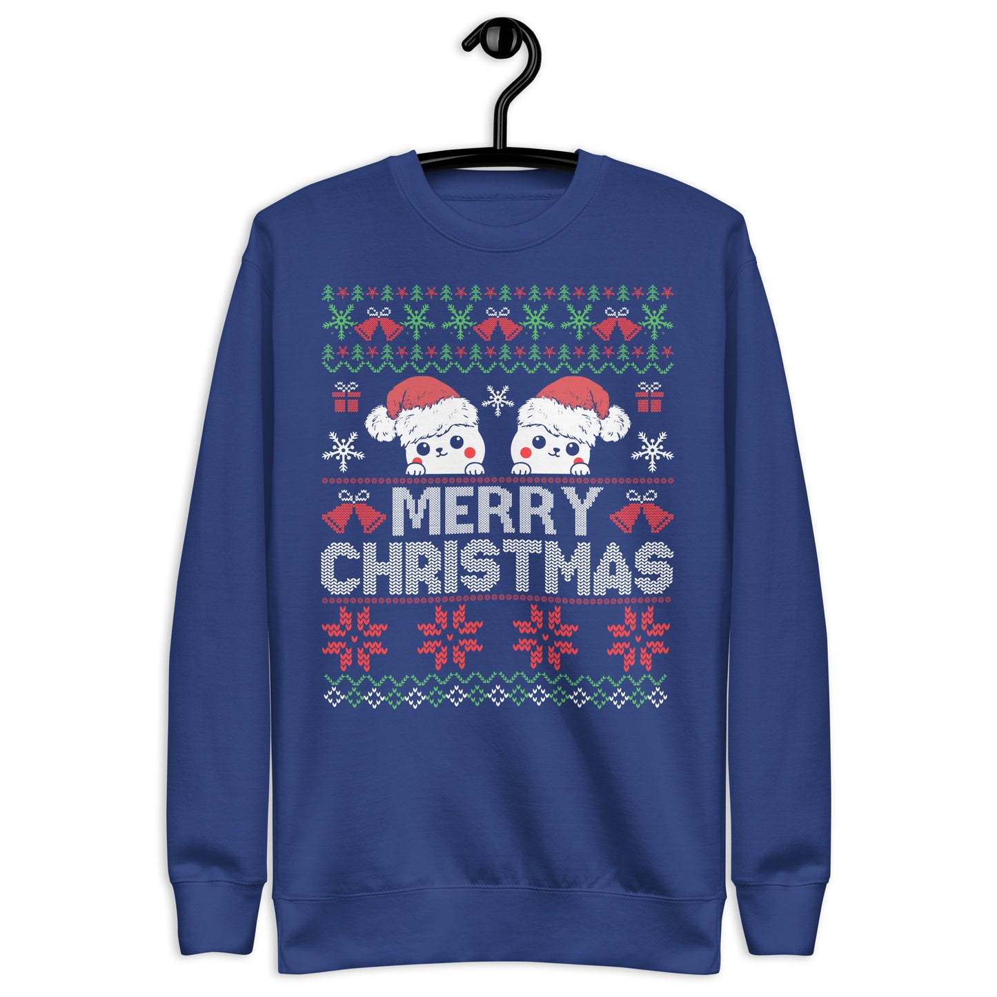 Premium Happy Kitty Christmas Sweatshirt